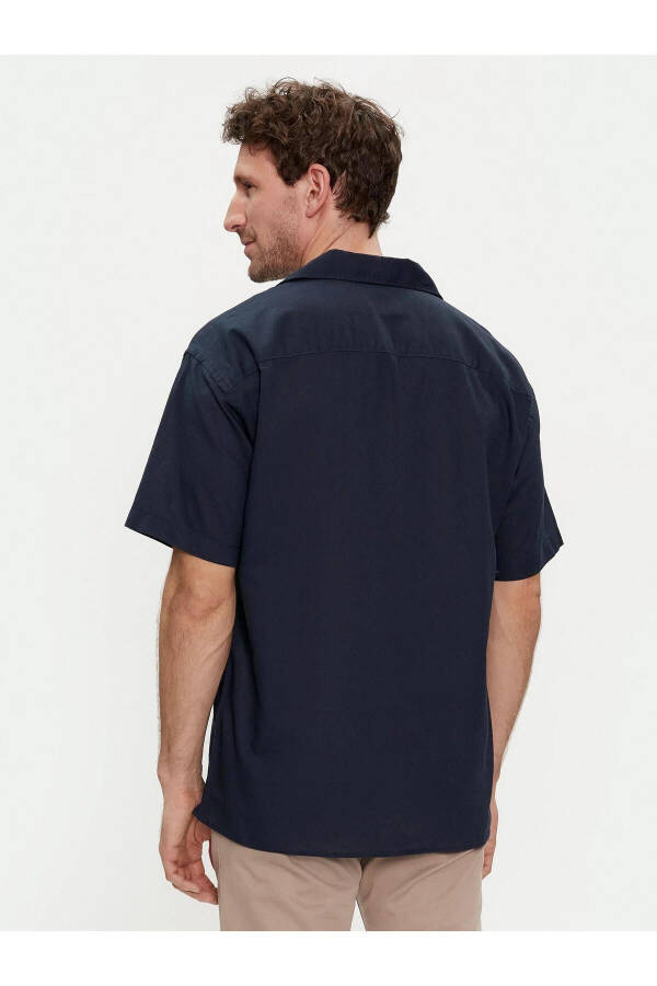 JACK&JONES 12248594 linen blend short sleeve shirt - 3