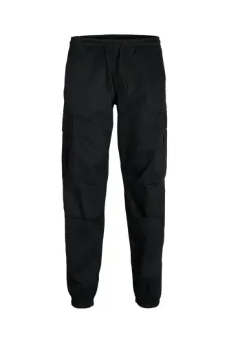 Jack&Jones 12258324 JPSTKANE JJROUPE JOGGER Cargo Pants Black - JACK & JONES (1)