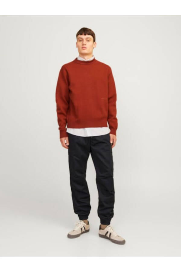 Jack&Jones 12258324 JPSTKANE JJROUPE JOGGER Kargo Pantolon Siyah - 12