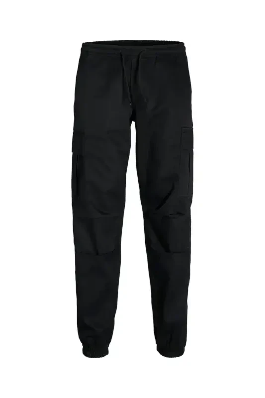 Jack&Jones 12258324 JPSTKANE JJROUPE JOGGER Kargo Shimini Qora - 2