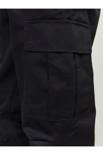 Jack&Jones 12258324 JPSTKANE JJROUPE JOGGER Kargo Shimini Qora - 6