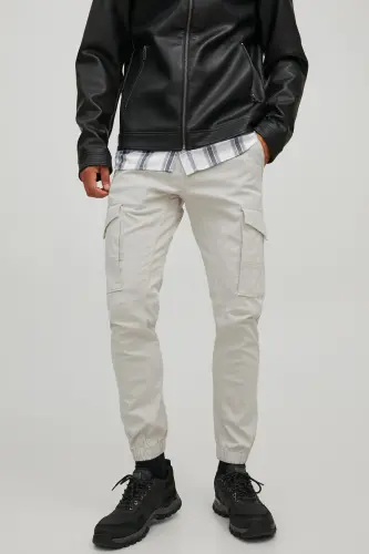 Jack&Jones Paul Flake Erkek Pantolon 12139912 MOONBEAM - Bej 