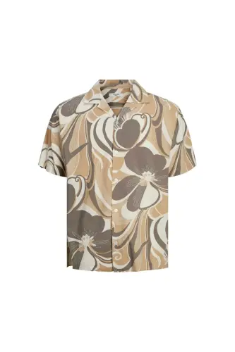 Jack&Jones Blapalma Resort Мужская Классическая Рубашка с Воротником - 1