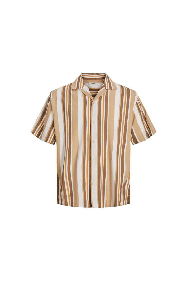 Jack&Jones Blatropic Resort Relax Erkek Çizgili Gömlek-Çok Renkli - 1