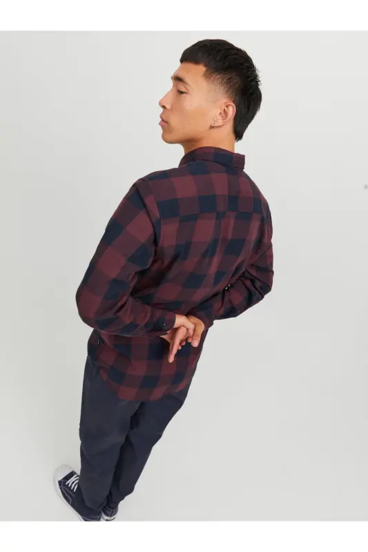 Jack&Jones checkered men's shirt - 7