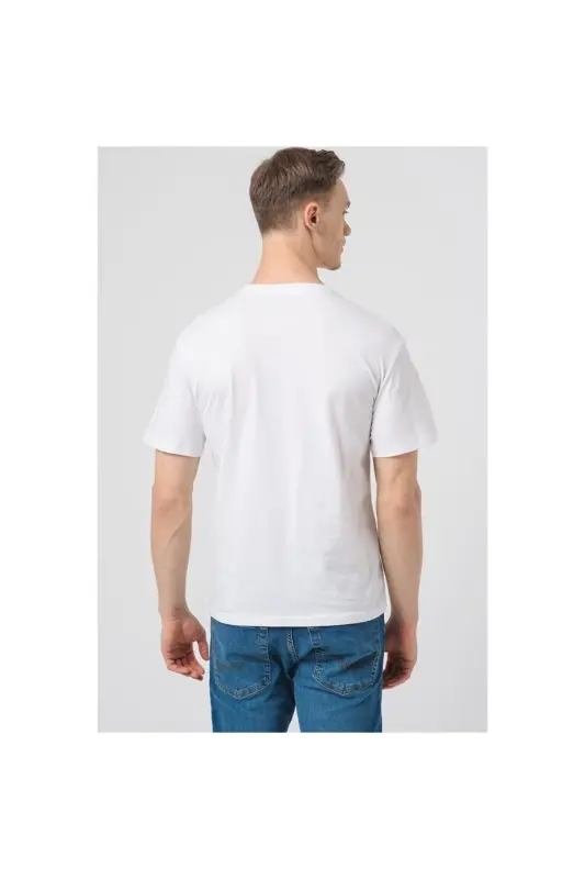 Jack&jones Cory Men's White Crew Neck T-Shirt-White - 2