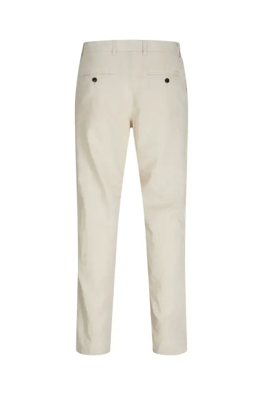 Jack&Jones Dar kesim chino pantolon-BEJ - 4