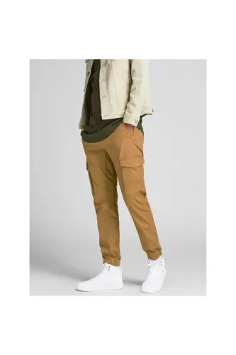 Jack&jones Erkaklar Kargo Shim 12139912-Taba - JACK & JONES (1)