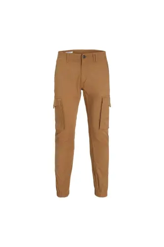 Jack&jones Erkaklar Kargo Shim 12139912-Taba - 8