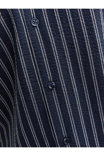 Jack&jones Erkaklar ko'ylagi 12256772-Lacivert - 5