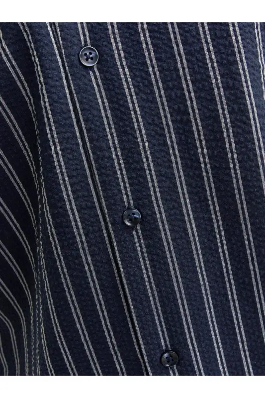 Jack&jones Erkaklar ko'ylagi 12256772-Lacivert - 5