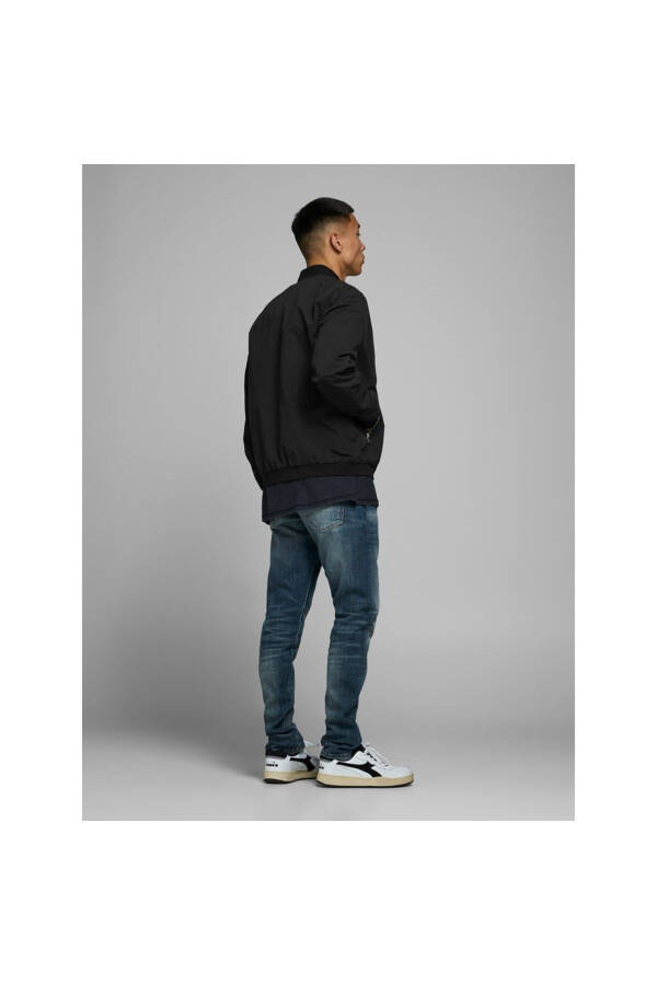 Jack&Jones Erkaklar uchun Qora Bomber Ko'ylagi - 4