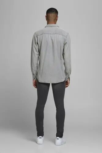 Jack&Jones Erkek Gömlek 12138115 - Gri - JACK & JONES (1)