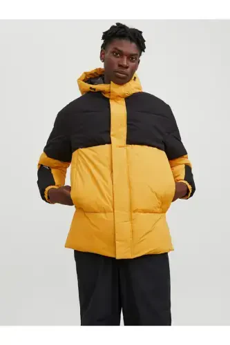 Jack&jones Erkek Mont 12235870-Sarı - 1