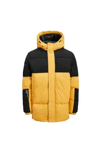 Jack&jones Erkek Mont 12235870-Sarı - 4