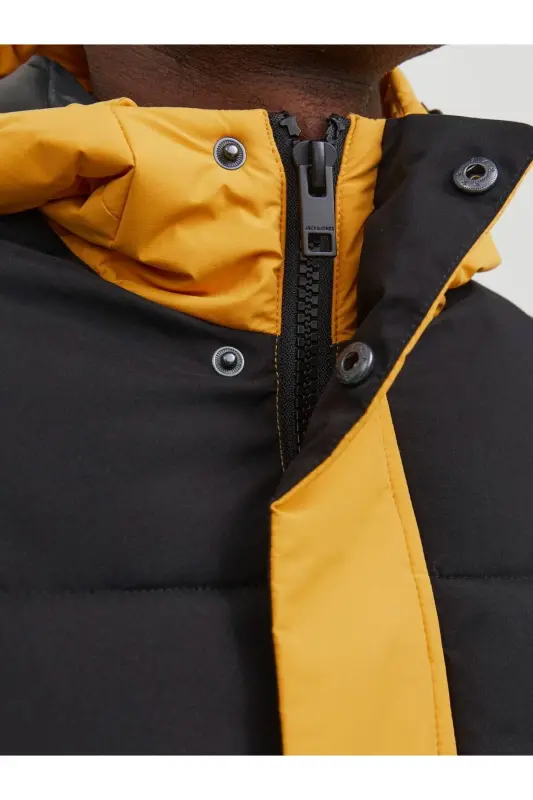 Jack&jones Erkek Mont 12235870 - Sarı-Siyah - 7