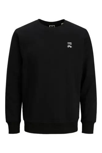 Jack&jones Erkek Sweatshirt 12223238 - Black - 1