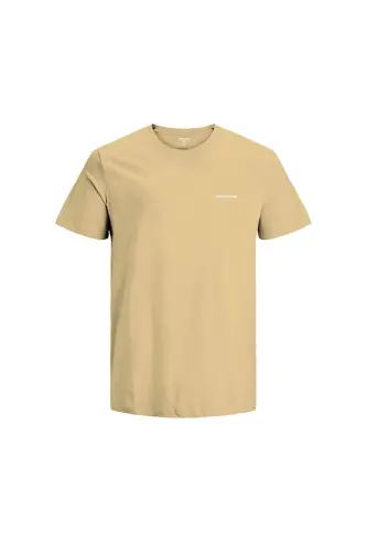 Jack&jones Erkek T-shirt 12238844-Açık Sarı 