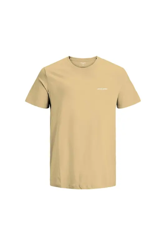 Jack&jones Erkek T-shirt 12238844-Açık Sarı - JACK & JONES