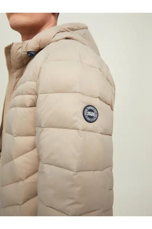Jjehero Puffer Hood Noos Erkek Bej Mont - 12211785-Bej - 7