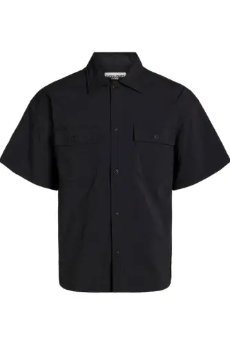 JACK&JONES JCOALTITUDE SHIRT SS OVERSIZED12251280 SİYAH-siyah - 5