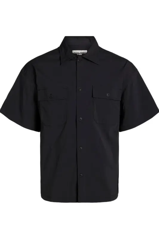 JACK&JONES JCOALTITUDE SHIRT SS OVERSIZED12251280 SİYAH-siyah - 5