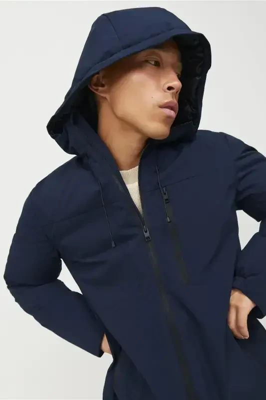 JACK&JONES JCOPAYNE PARKA LN LACİVERT-lacivert - 5