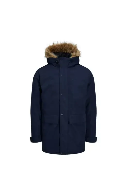 Jack&Jones Jjchamp Мужская парка - темно-синий - JACK & JONES