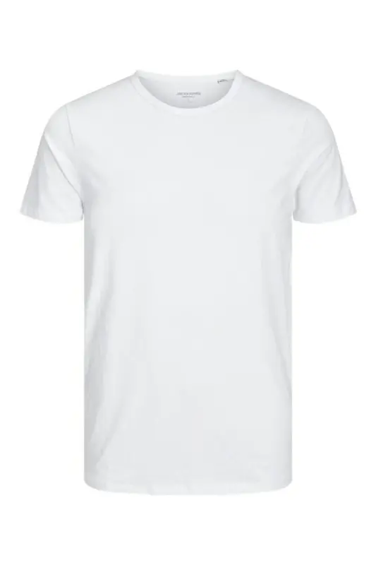 Jack&jones Jjebasic O-neck Tee S/s Noos Erkak T-shirt-12058529-BEYAZ - 4