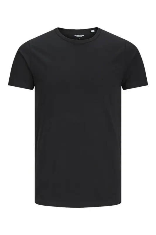 Jack&jones Jjebasic O-neck Tee S/s Noos Erkek T-shirt-12058529-SIYAH - 6
