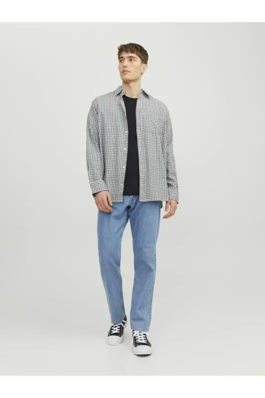 Jack&jones Jjebasic O-neck Tee S/s Noos Erkek T-shirt-12058529-SIYAH - 2