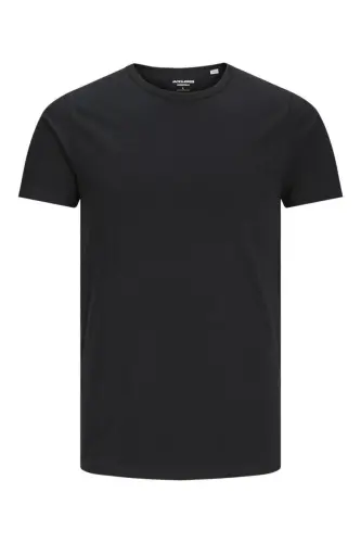 Jack&jones Jjebasic O-neck Tee S/s Noos Erkek T-shirt-12058529-SIYAH - 6