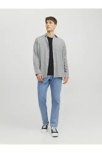 Jack&jones Jjebasic O-neck Tee S/s Noos Erkek T-shirt-12058529-SIYAH - JACK & JONES (1)