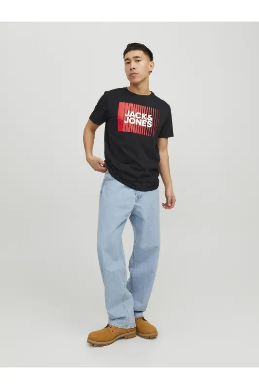Jack&jones Jjecorp Logo Tee Play Ss O-neck Noos-black - 4