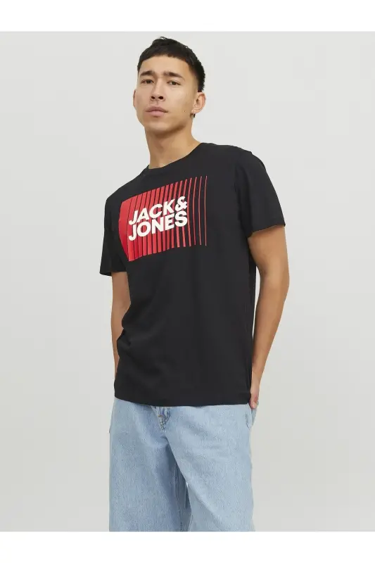 Jack&jones Jjecorp Logo Tee Play Ss O-neck Noos-черный - 2