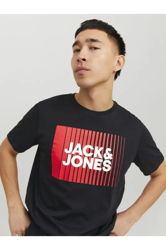 Jack&jones Jjecorp Logo Tee Play Ss O-neck Noos - siyah - 7