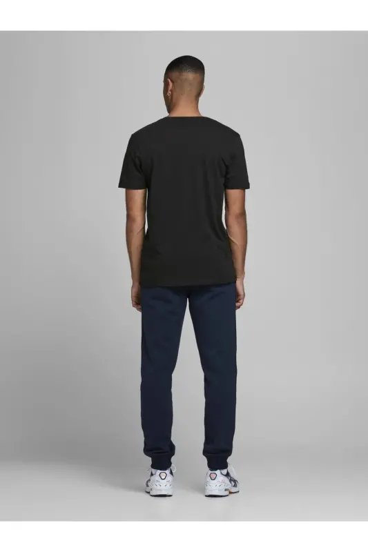 JACK&JONES JJECORP LOGO TEE SS O-NECK NOOS SIFIR YAKA ERKEK T-SHIRT-Siyah - 2