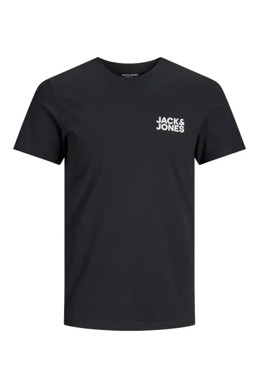 Jjecorp Logo Tee S Siyah Erkek T-Shirt 12151955 - Siyah - 3