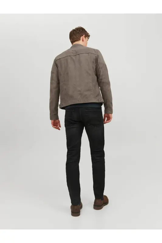 Jack&jones Jjerocky Jacket Noos Erkak Kurtka-Ochiq Jigarrang - 4