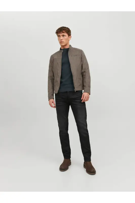 Jack&jones Jjerocky Jacket Noos Men's Jacket-Light Brown - 2