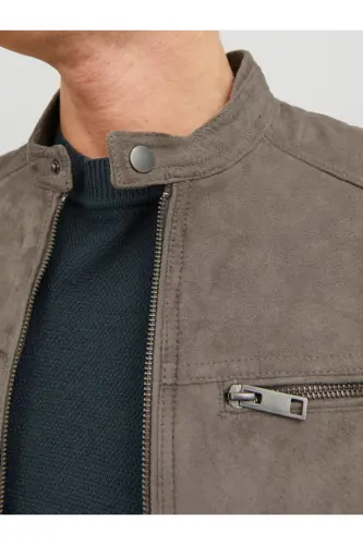 Jack&jones Jjerocky Jacket Noos Men's Jacket-Light Brown - 3