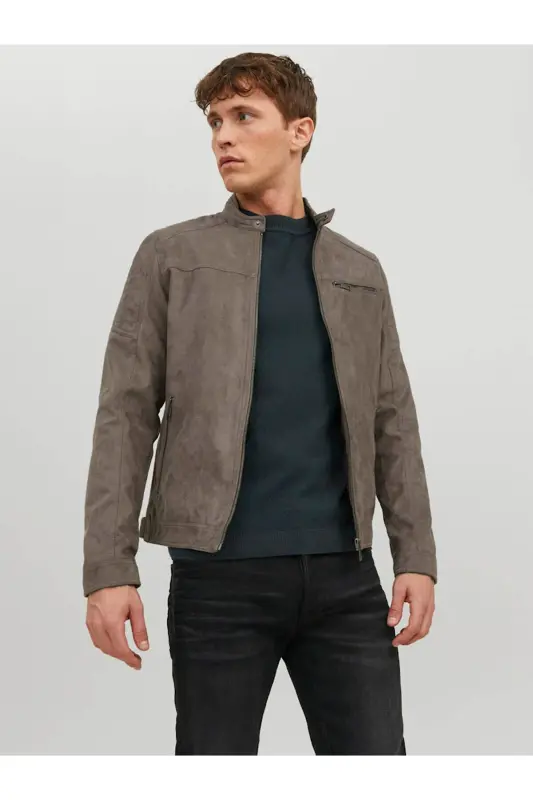 Jack&jones Jjerocky Jacket Noos Men's Jacket-Light Brown - 5