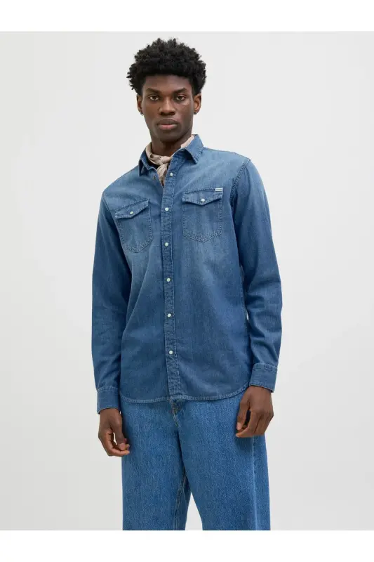 Jack&Jones Jjesheridan L/s Noos Erkek Gömlek (12138115) - 1