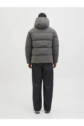 Jack&Jones Jjglobal Puffer Men's Coat 12283517 - Gray - 3