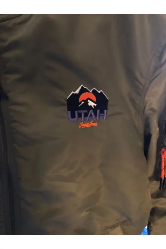 Jack&Jones Jordenvor Bomber 12158578 Xaki Erkaklar Ko'ylagi - 2