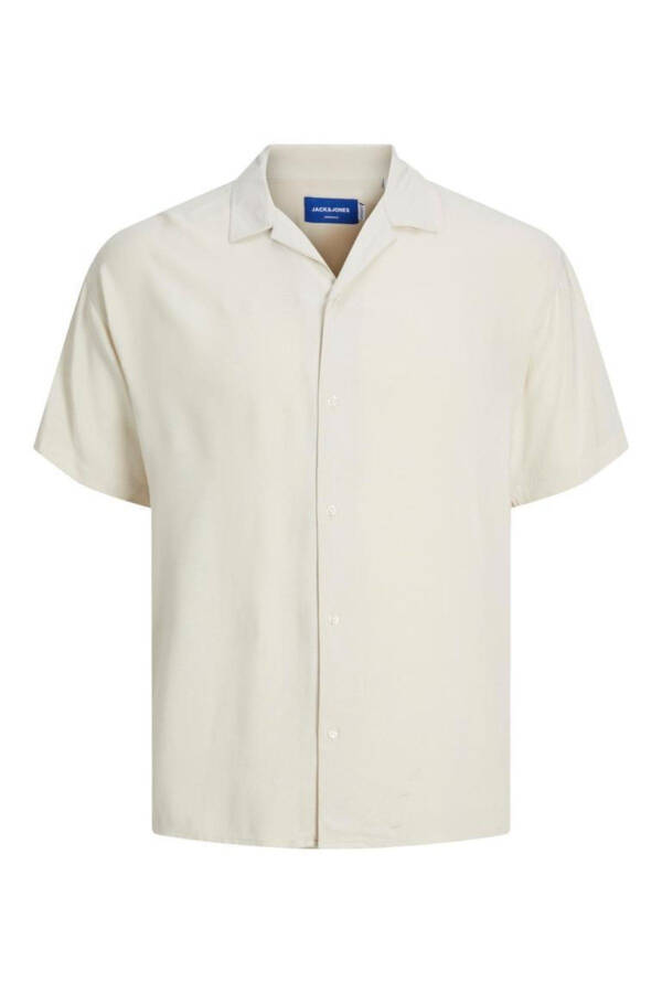 Jack&Jones Jornoah Erkaklar uchun Bo'sh o'tirgan Qisqa Yengli Ko'ylak - 3