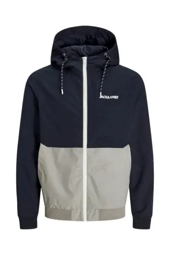 Jack&jones Kapüşonli Lacivert Erkak Kurtka 12200208-Lacivert - 1