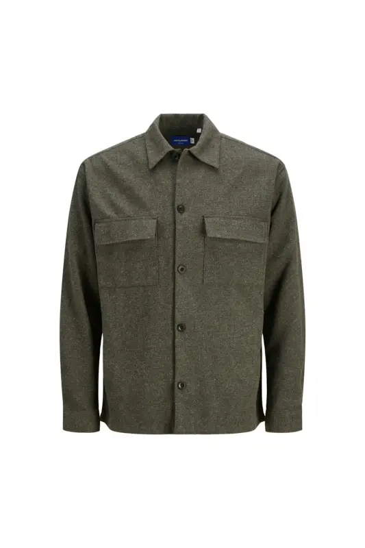 Jack&Jones Men's Haki Shirt - 1