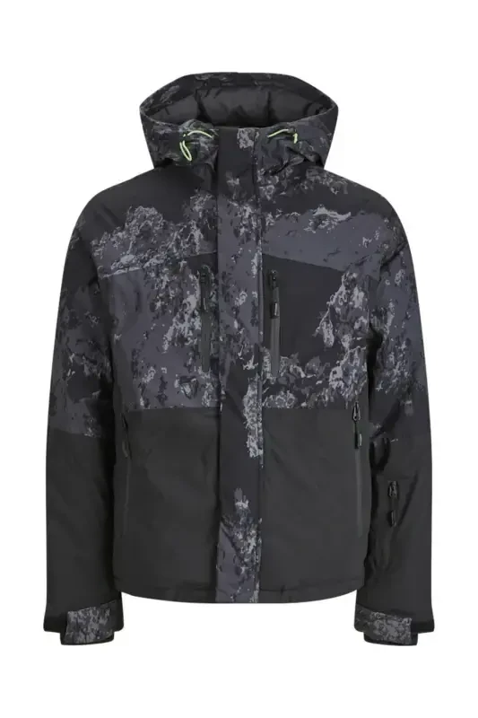 Jack&jones Men's Jacket 12241637 Black-ANTHRACITE - 2