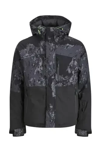 Jack&jones Мужская Куртка 12241637 Черный-АНТРАЦИТ - 1